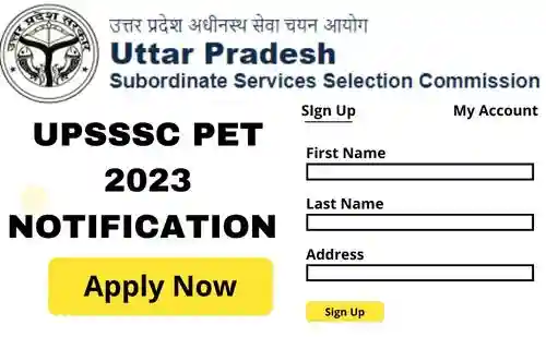 UPSSSC PET 2023